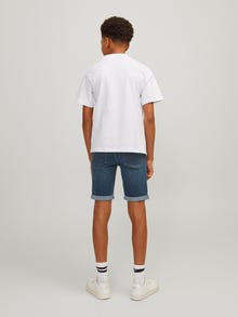 Jack & Jones Regular Fit Jeans-Shorts Für jungs -Blue Denim - 12230491