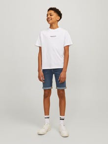 Jack & Jones Junior Regular Fit Farkkushortsit -Blue Denim - 12230491