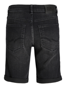 Jack & Jones Regular Fit Calções de Ganga Para meninos -Black Denim - 12230494