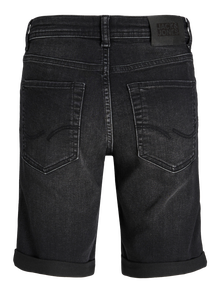 Jack & Jones Regular Fit Denim shorts Voor jongens -Black Denim - 12230494