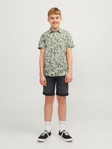 Jack & Jones Regular Fit Calções de Ganga Para meninos -Black Denim - 12230494