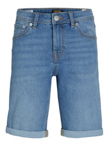 Jack & Jones Regular Fit Bermuda in jeans Per Bambino -Blue Denim - 12230545