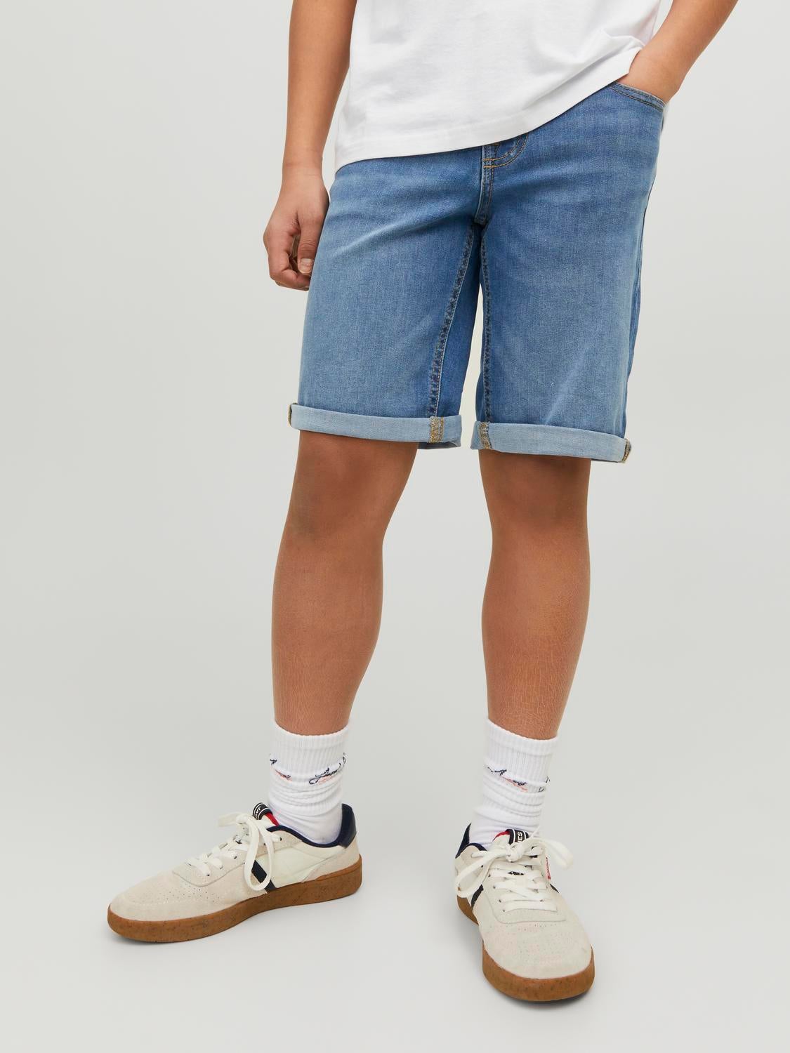 Normal Geschnitten Jeans-shorts Junior