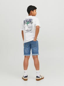 Jack & Jones Regular Fit Denim shorts For boys -Blue Denim - 12230545