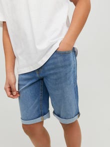 Jack & Jones Regular Fit Denim shorts For boys -Blue Denim - 12230545