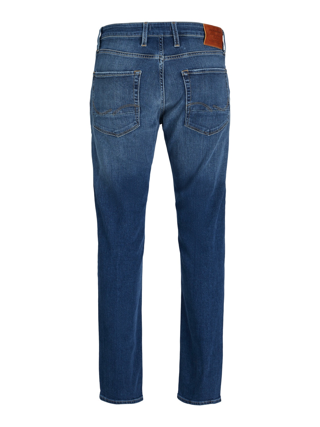 Jack & Jones JJIMIKE JJVINTAGE RD 39724 Jean Coupe tapered -Blue Denim - 12230571