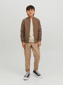 Jack & Jones Cargo nadrág Ifjúsági -Cobblestone - 12230584