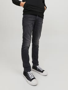 Jack & Jones JJIGLENN JJORIGINAL MF 2350 Slim fit jeans For boys -Black Denim - 12230591