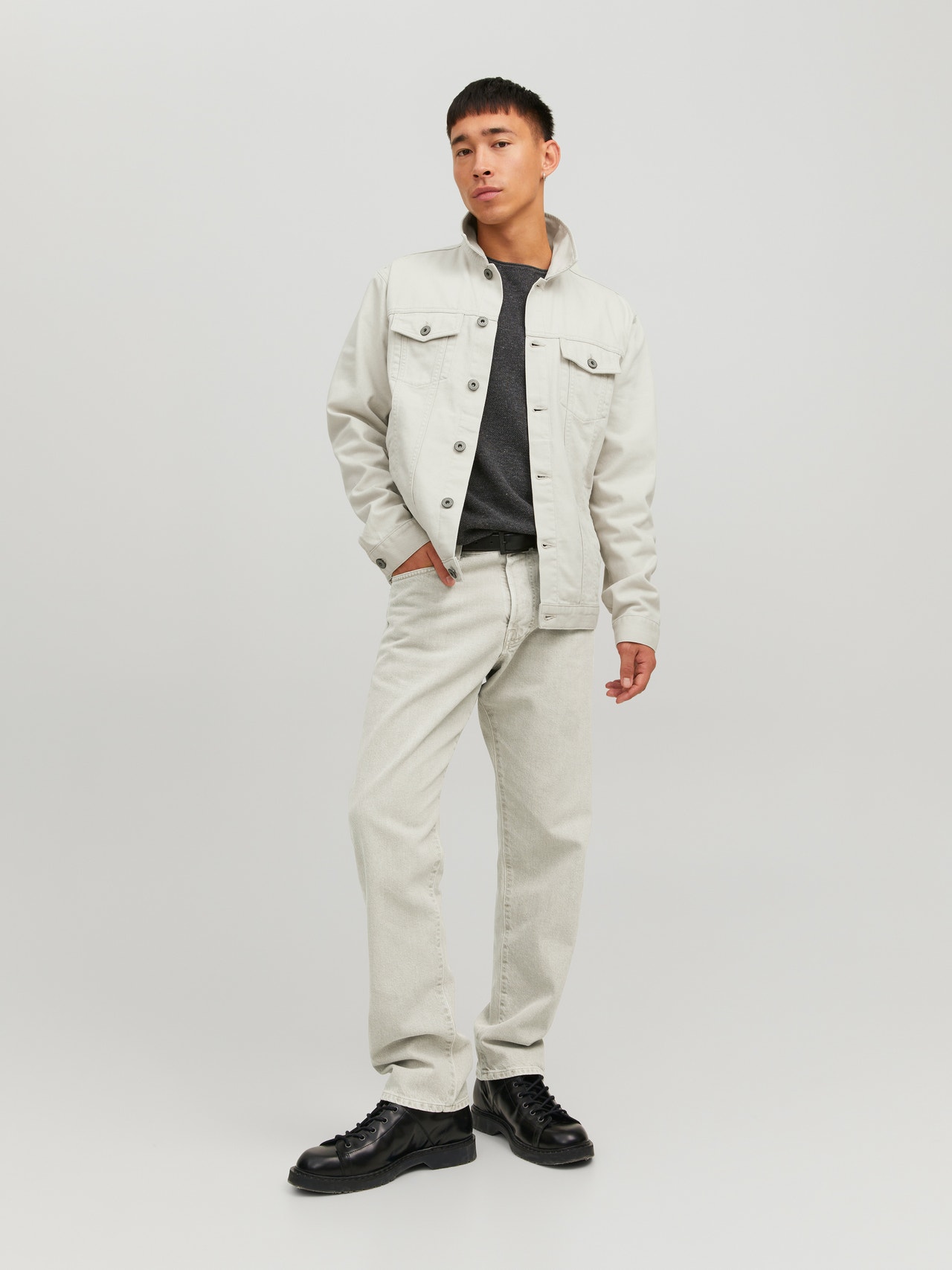 Jack & Jones Farmerkabát -Moonbeam - 12230607