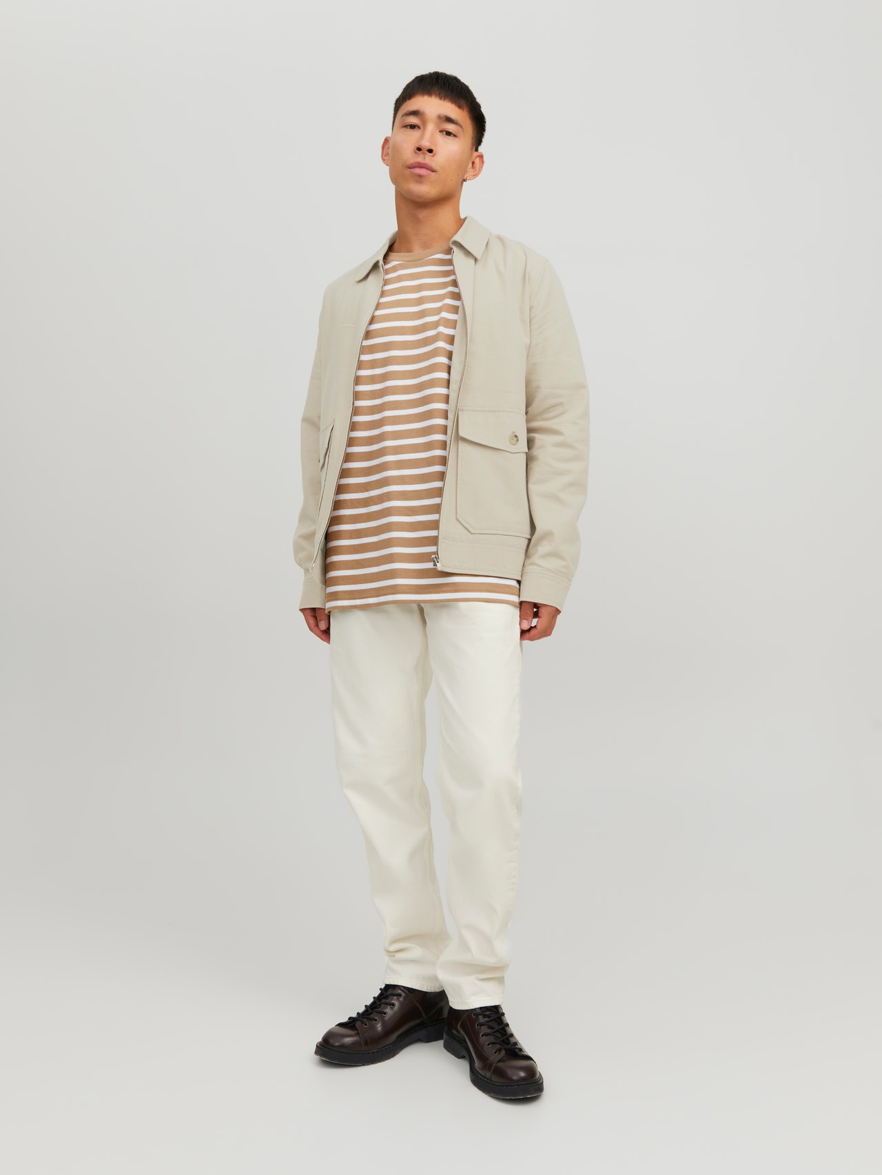 Jack & Jones Kriauklės švarkas -White Pepper - 12230613