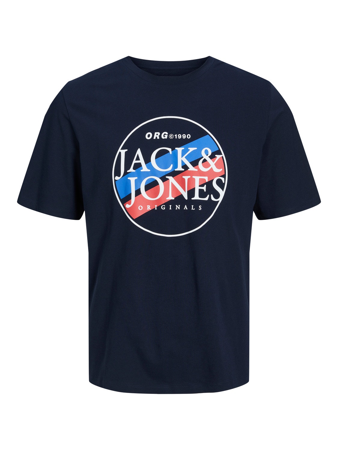Jack & Jones Logo T-shirt Für jungs -Navy Blazer - 12230622