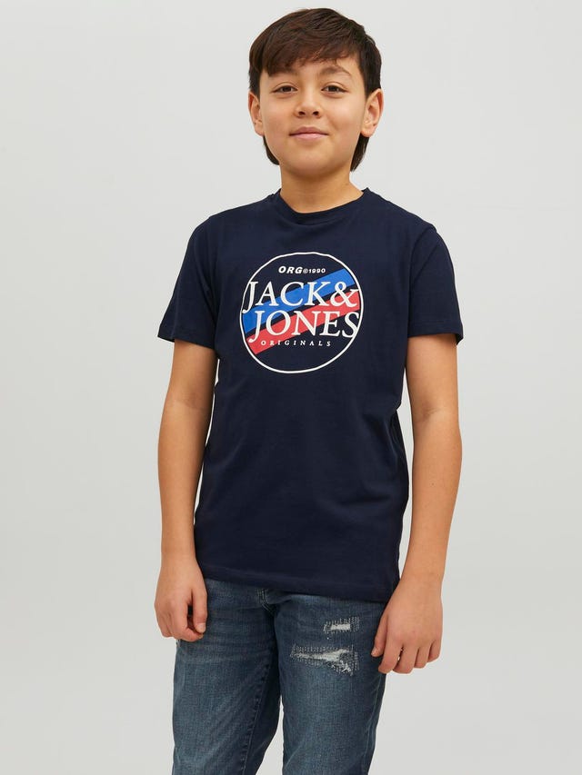 Jack & Jones Logo T-shirt Für jungs - 12230622