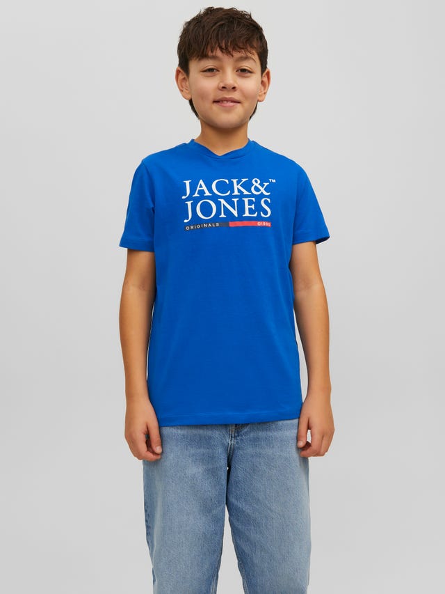 Jack & Jones Logo T-shirt Für jungs - 12230622