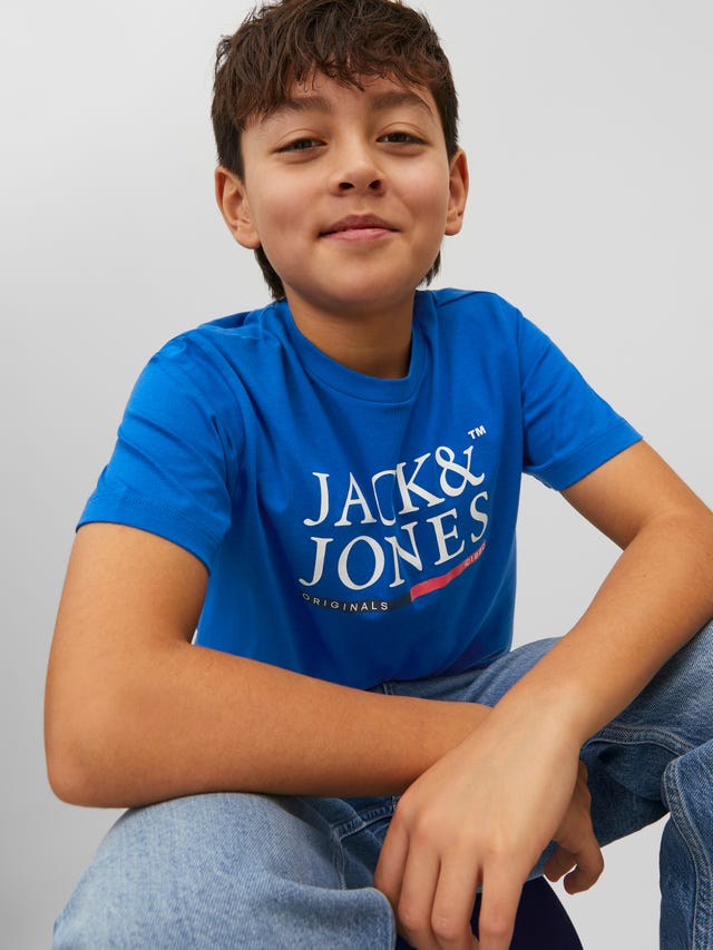 Jack & Jones Logo T-shirt Til drenge - 12230622