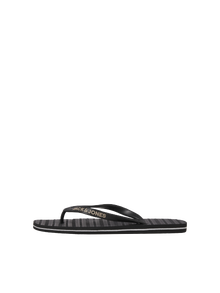 Jack & Jones Flipflops -Anthracite - 12230631