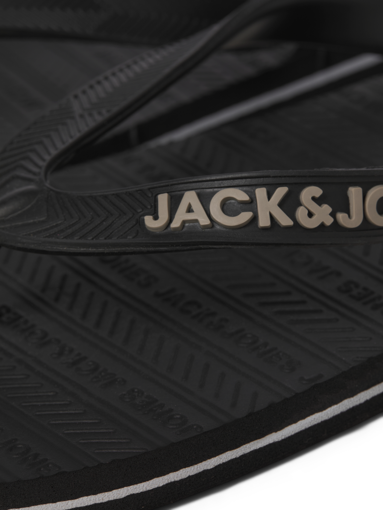 Jack & Jones Gummi Flip flops -Anthracite - 12230631
