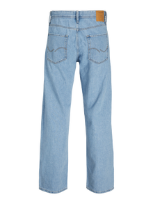 Jack & Jones JJIEDDIE JJORIGINAL MF 710 NOOS Laisvo kirpimo džinsai -Blue Denim - 12230770