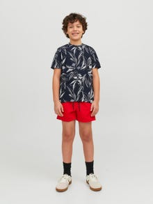 Jack & Jones Tropisk T-shirt Til drenge -Navy Blazer - 12230789