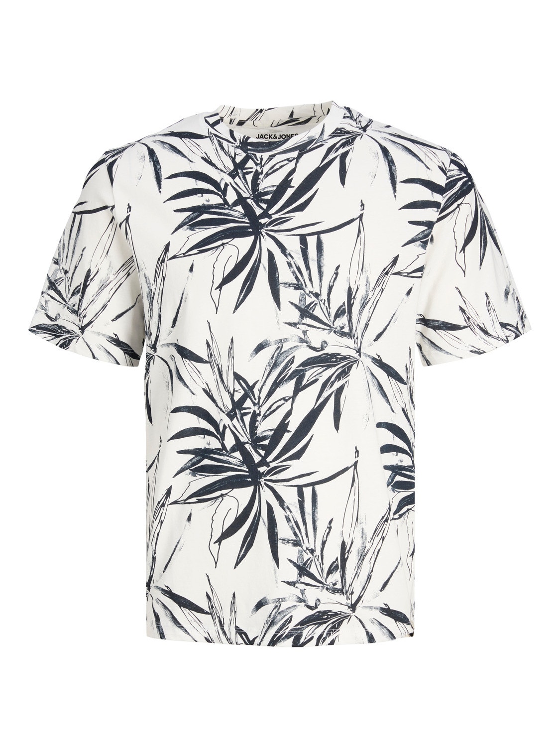 Jack & Jones Blad T-skjorte For gutter -Cloud Dancer - 12230789