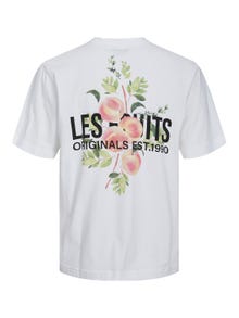Jack & Jones Fruit T-shirt For boys -Bright White - 12230826