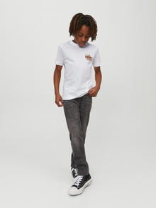 Jack & Jones Fruit T-shirt Voor jongens -Bright White - 12230826
