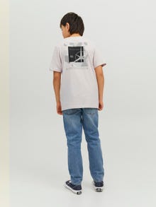 Jack & Jones Bedrukt T-shirt Voor jongens -Moonbeam - 12230829