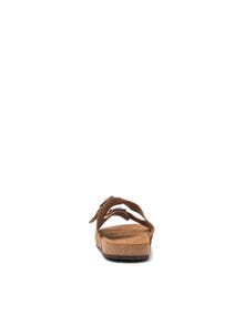 Jack & Jones Suede Sandals -Tobacco Brown - 12231428