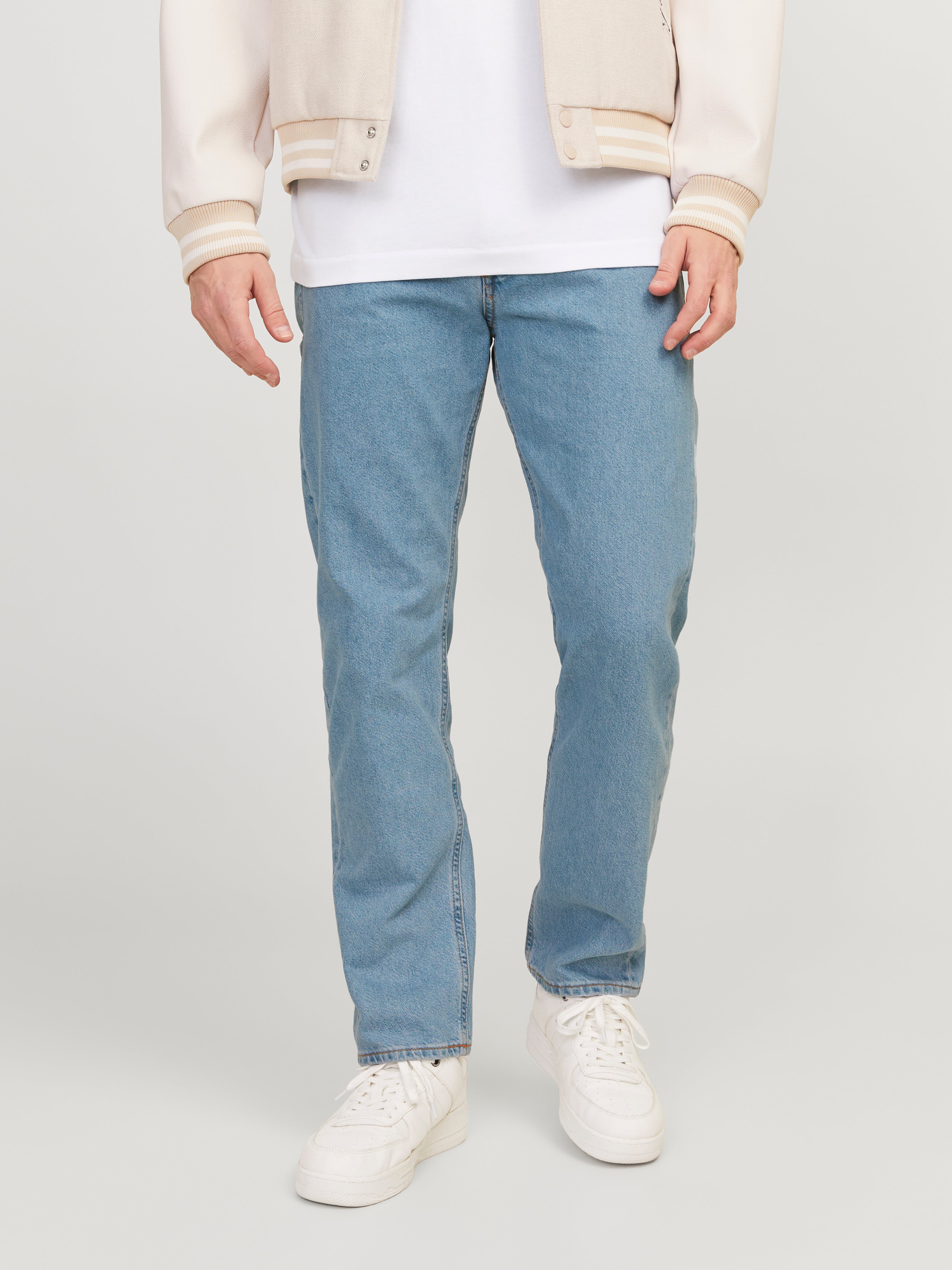 Jack & Jones JJICHRIS JJORIGINAL MF 704 Relaxed Fit Jeans - 12231446