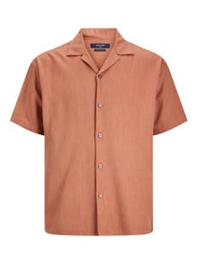 Jack & Jones Regular Fit Resort shirt -Amber Brown - 12231689