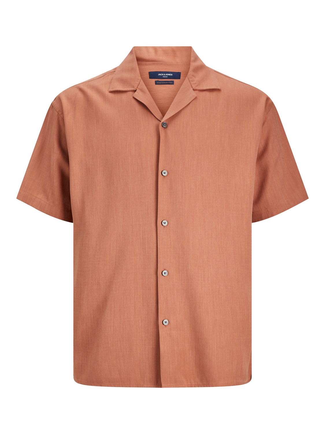 Jack & Jones Regular Fit Resort shirt -Amber Brown - 12231689