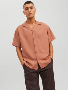 Jack & Jones Regular Fit Resort-skjorte -Amber Brown - 12231689