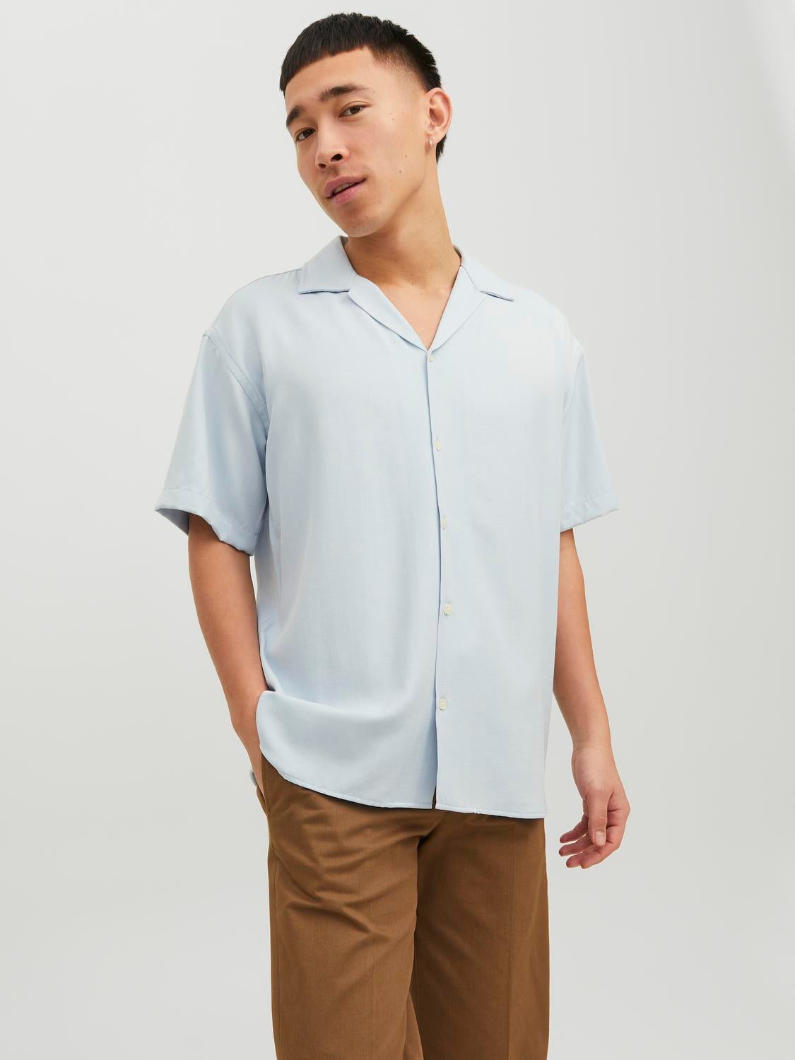 Resort shirt Regular fit - Sky blue - Men