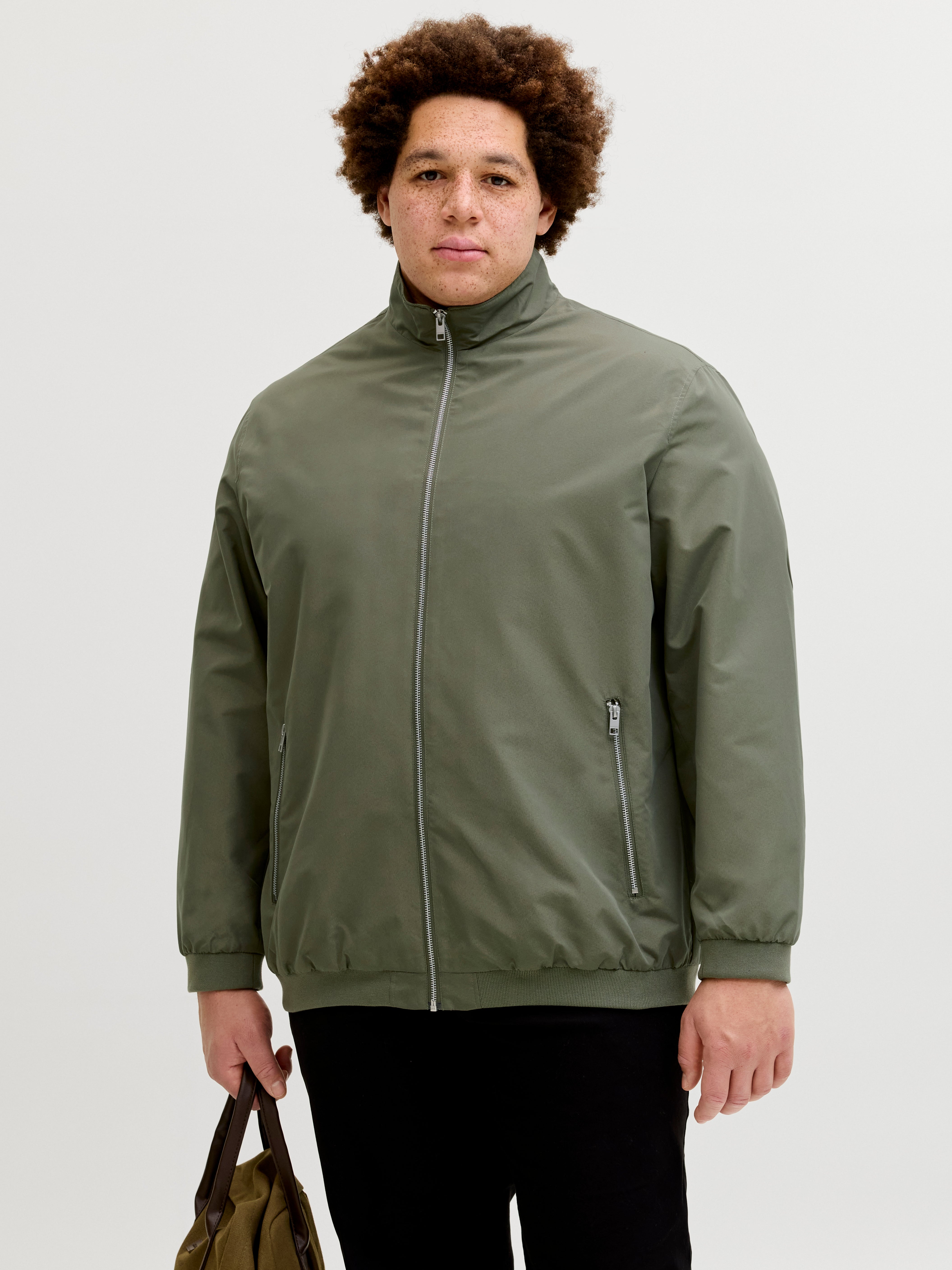 Plus Size Blousonjacke