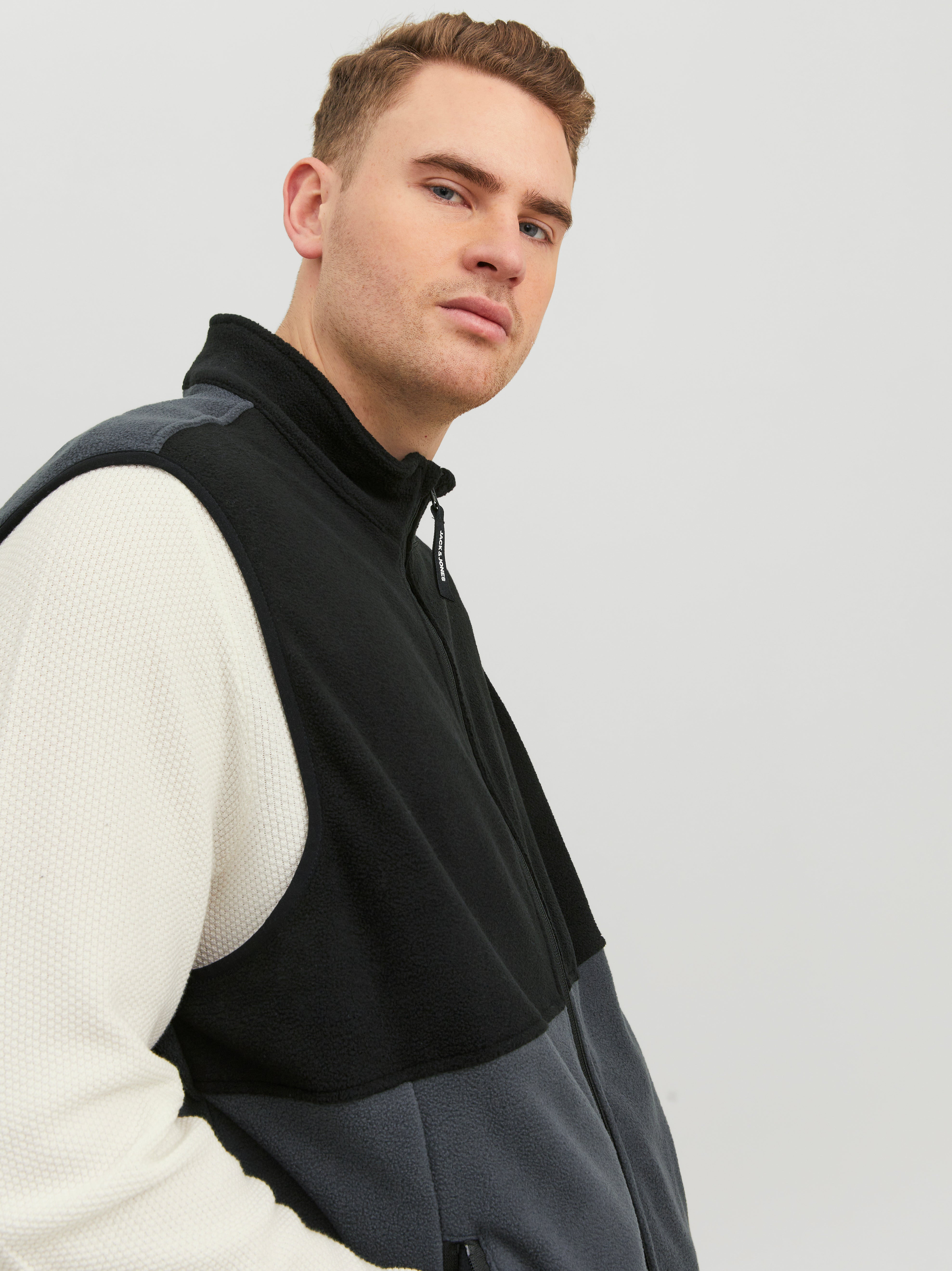 Gilet Trapuntato Uomo Jack & Jones Plus - Giubbotto Imbottito Leggero, Senza Maniche