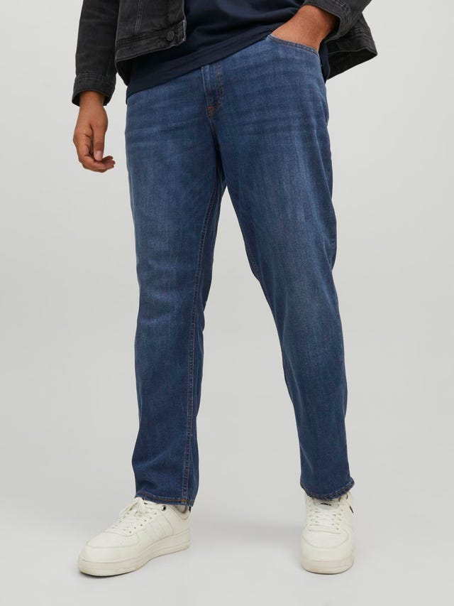 Jack & Jones Plus Size JJIGLENN JJORIGINAL RA 198 PLS Slim fit jeans - 12231829