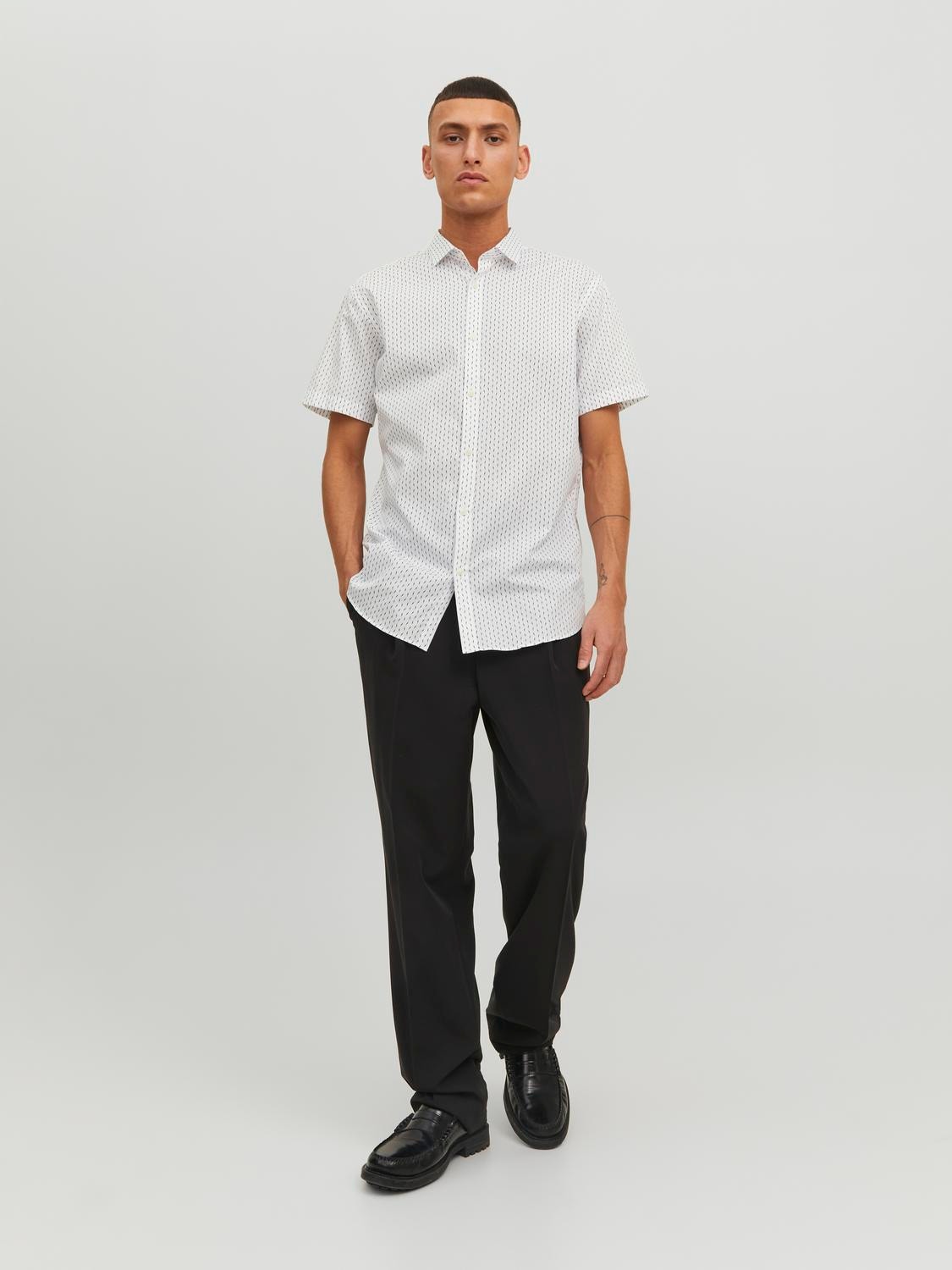 Jack & Jones Regular Fit Volnočasová košile -White - 12231865