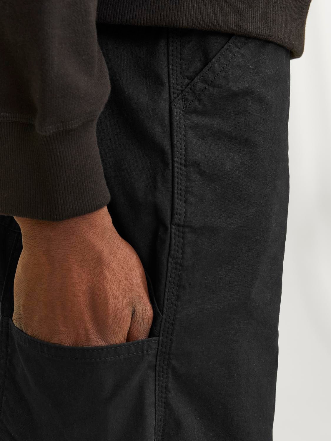 Jack & Jones Regular Fit 5-pocket shorts -Black - 12232118