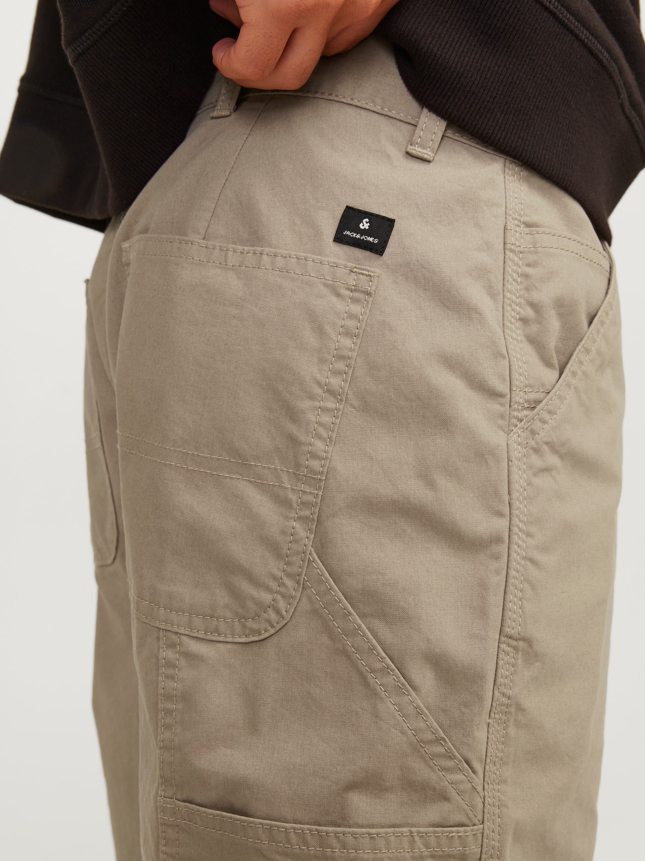 Jack & Jones Regular Fit Shorts med 5 lommer -Crockery - 12232118