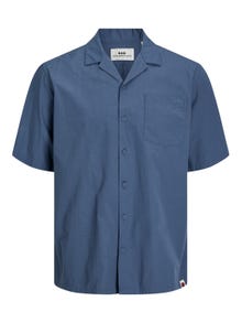 Jack & Jones RDD Relaxed Fit Resort shirt -Vintage Indigo - 12232206