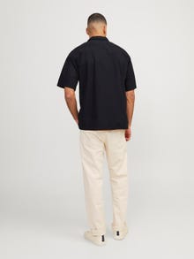 Jack & Jones RDD Relaxed Fit Resort shirt -Black - 12232206