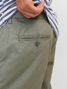 Jack & Jones Tapered Fit Plátěné kalhoty Chino -Agave Green - 12232250