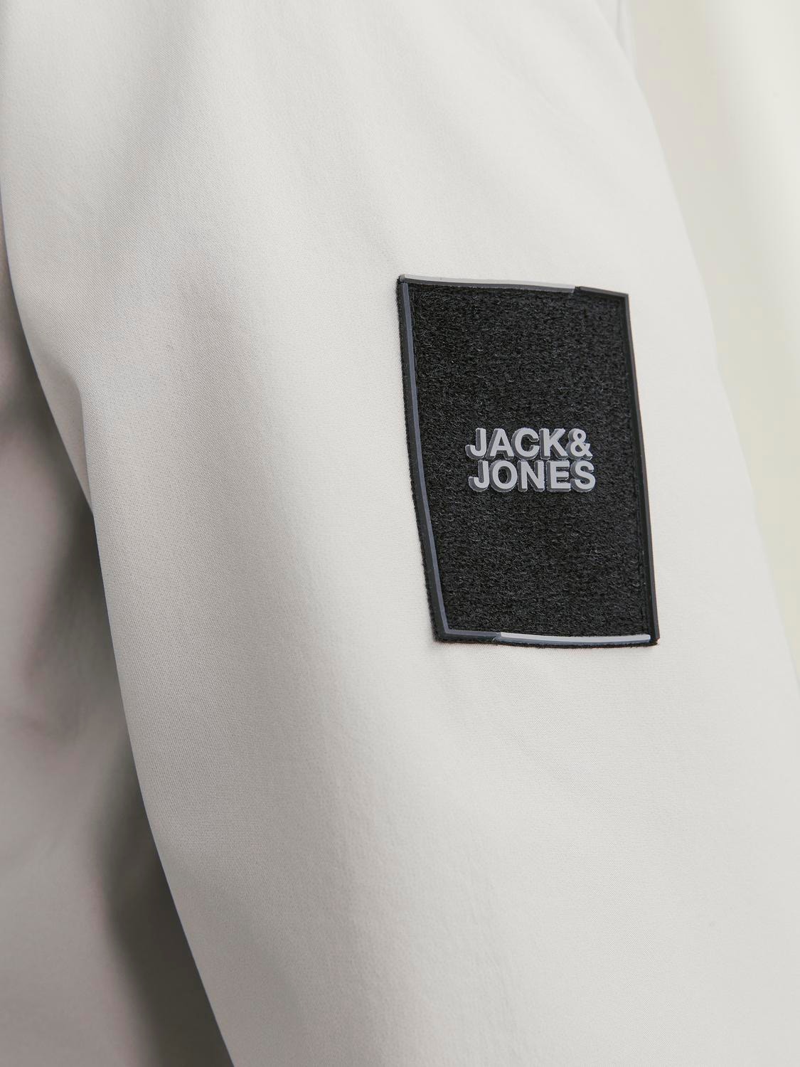 Jack & Jones Licht gevoerde jas -Moonbeam - 12232354