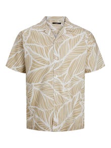 Jack & Jones Regular Fit Hawaii-Hemd -White Pepper - 12232394