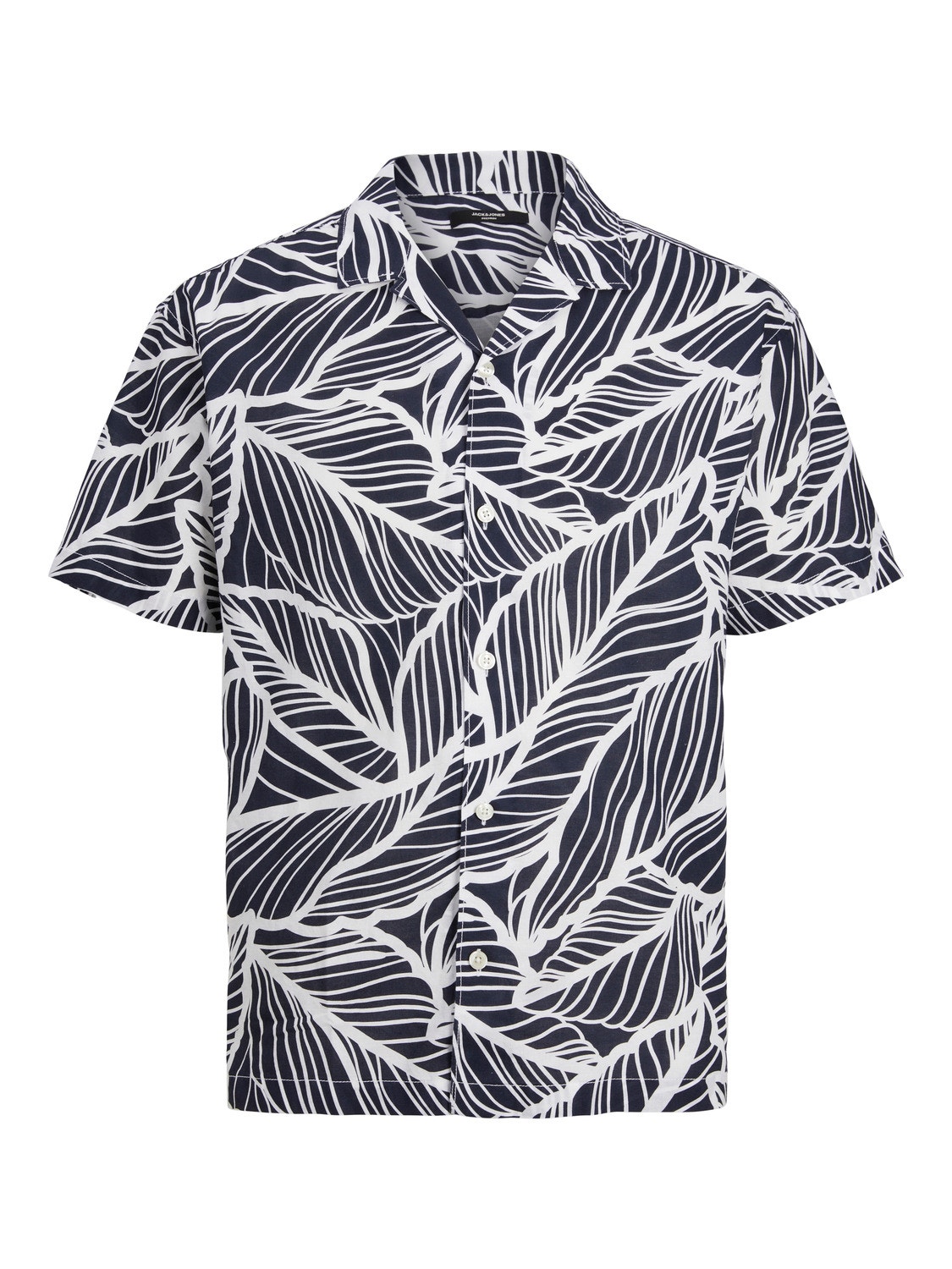 Jack & Jones Regular Fit Hawaii skjorte -Navy Blazer - 12232394