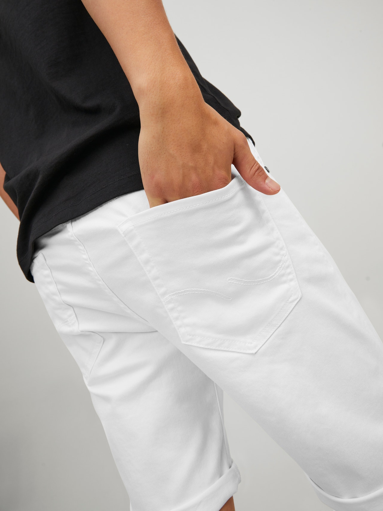 Jack & Jones Regular Fit Shorts -Bright White - 12232400