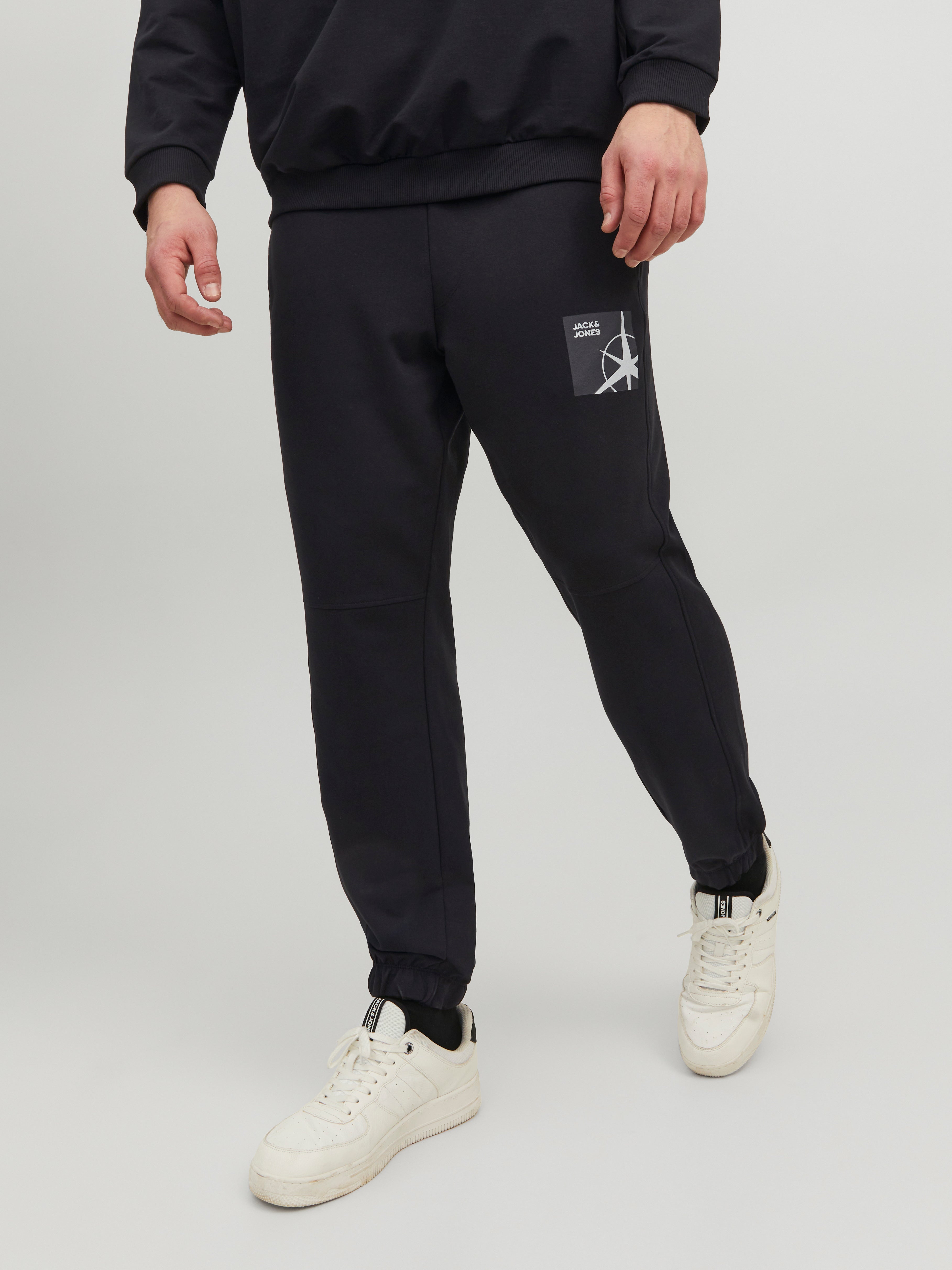 Jack & Jones Plus Size Regular Fit Joggers - 12232415