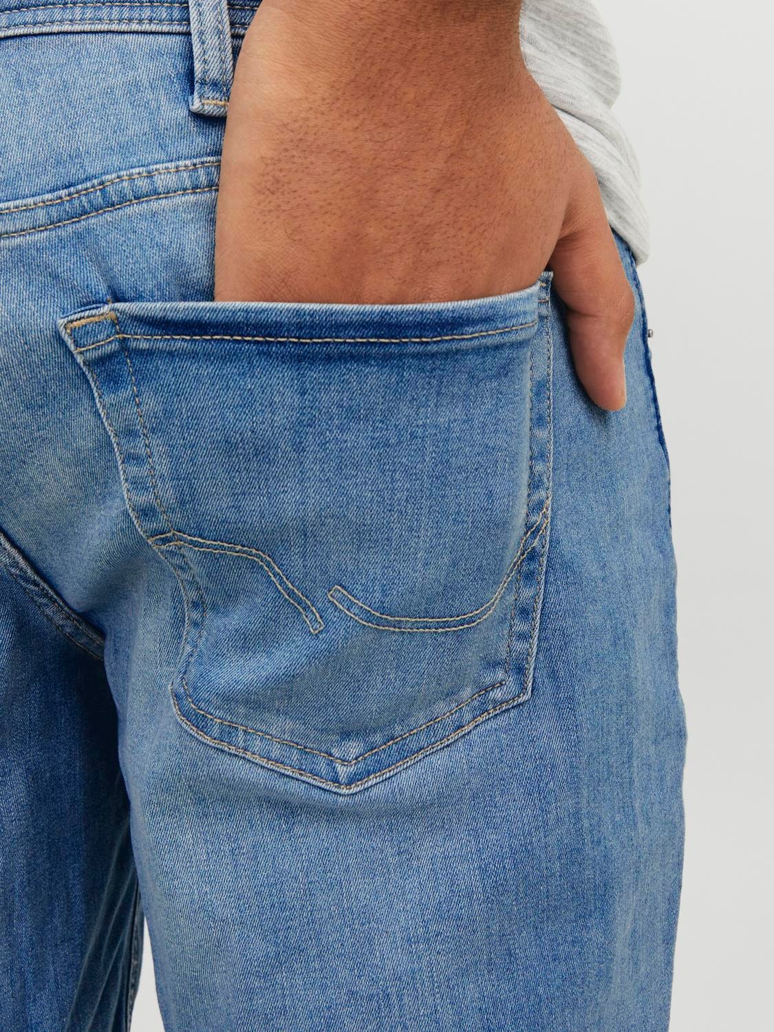 Jeans cortos en tallas | Azul intermedio | Jones®