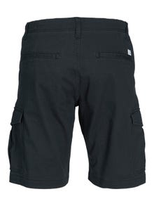 Jack & Jones Plus Size Regular Fit Cargo shorts -Black - 12232576