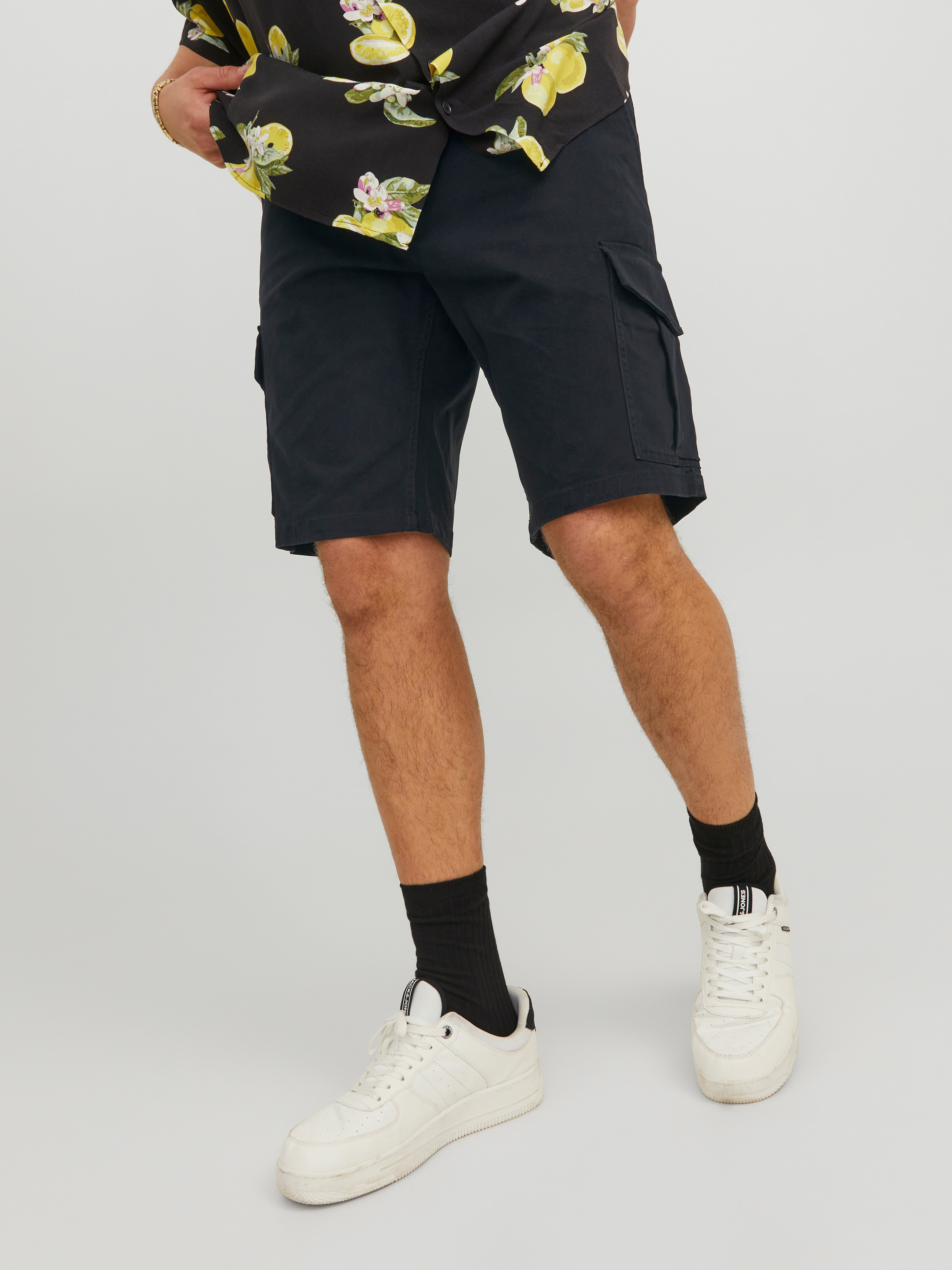 Jack & Jones Plus Size Regular Fit Cargo Shorts - 12232576