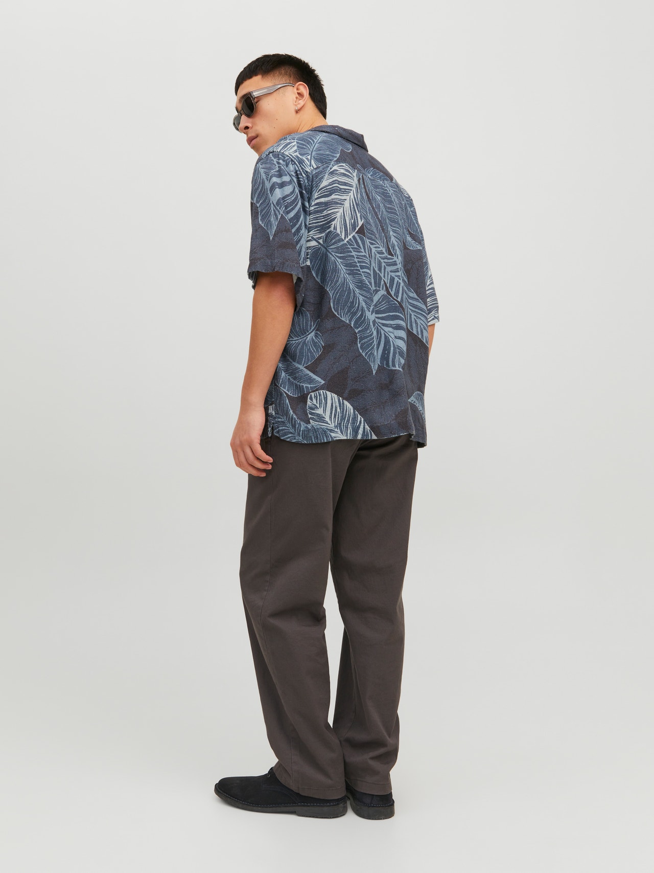 Jack & Jones Regular Fit Nyári ing -Night Sky - 12232626